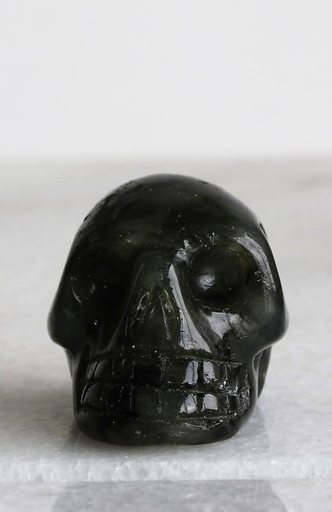 Labradorite Skull AA 40mm